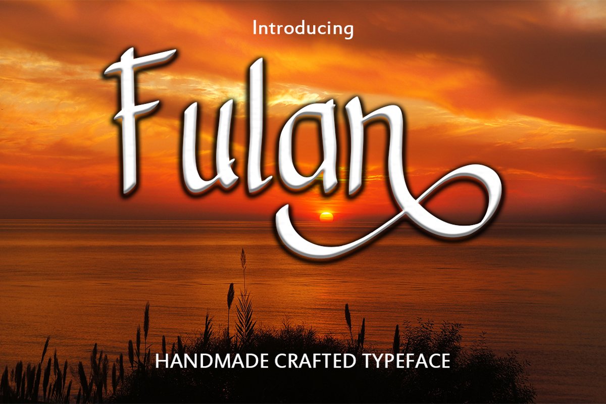 Fulan - Handmade Font example image 1