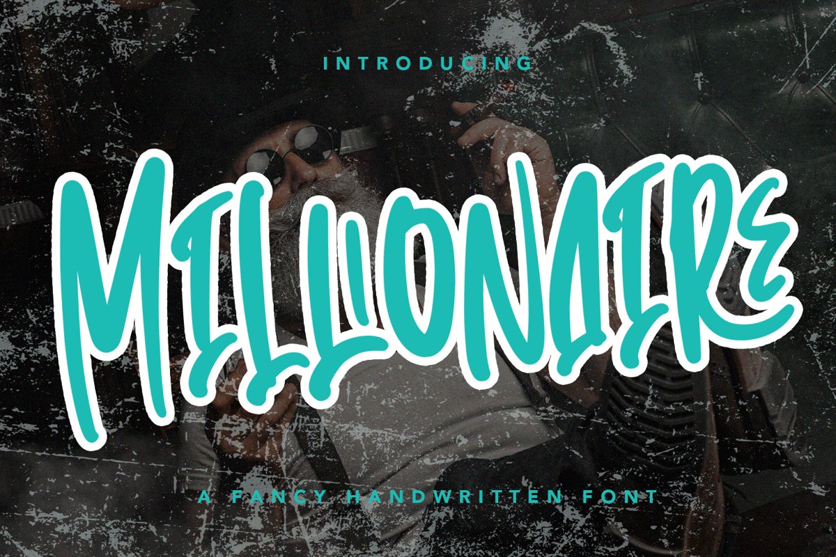 Millionaire - Handwritten Font example image 1