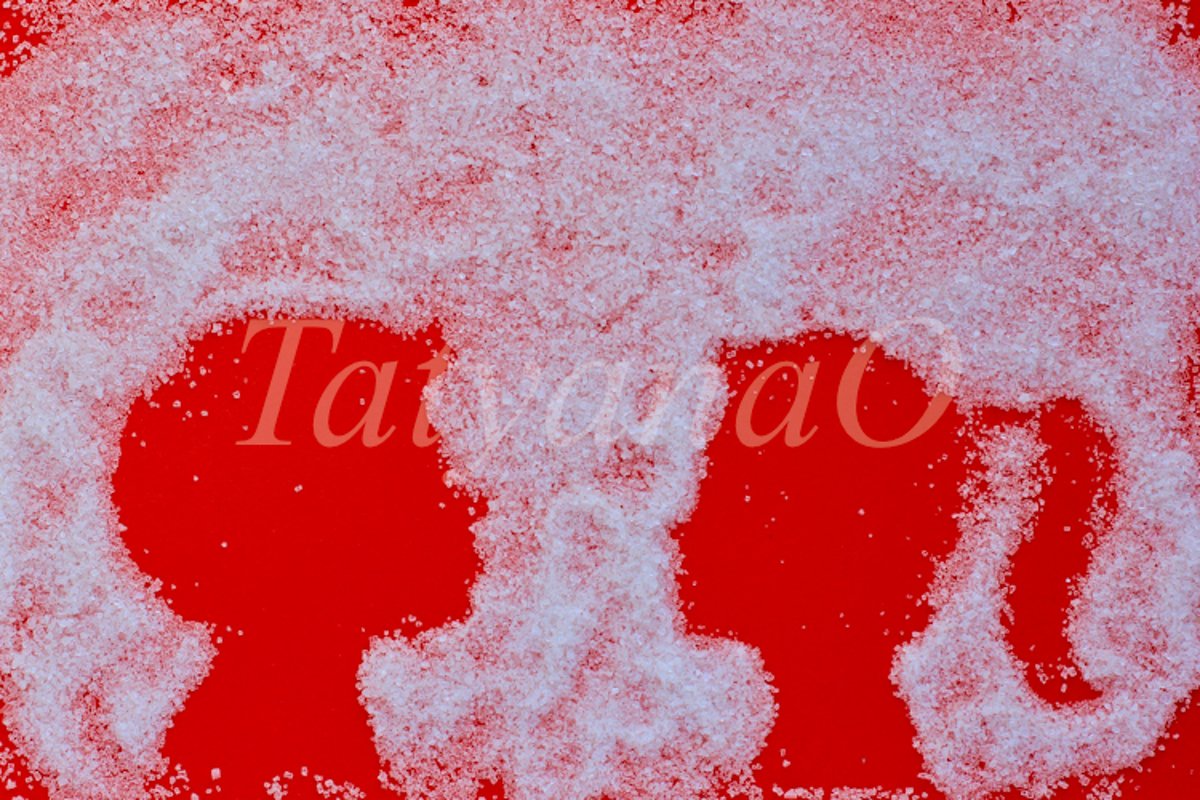 Trendy minimal concept of Valentine's day, wedding, love example image 1