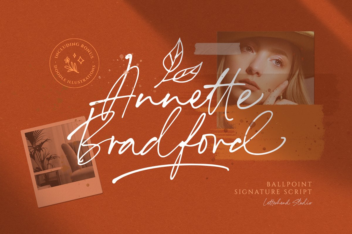 Annette Bradford - Ballpoint Script example image 1