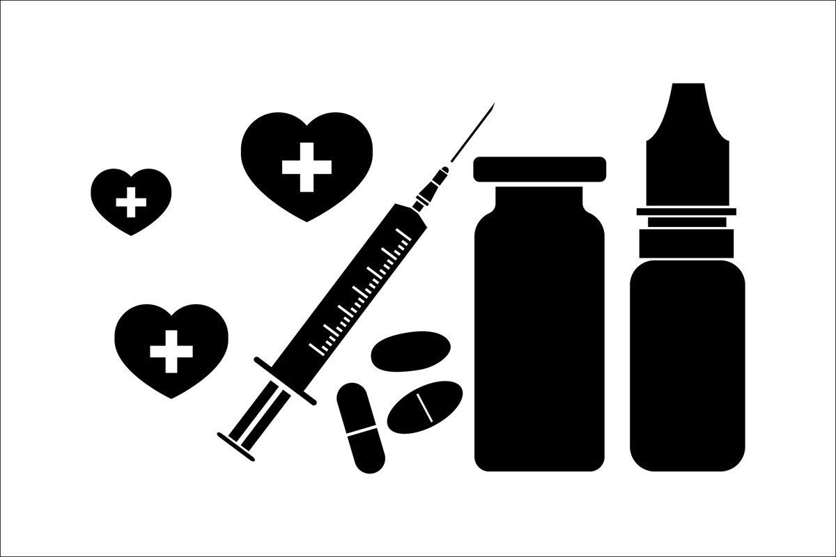 Vaccine Silhouettes example image 1