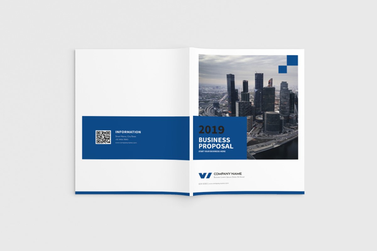 Walkers - A4 Business Brochure Template example image 1