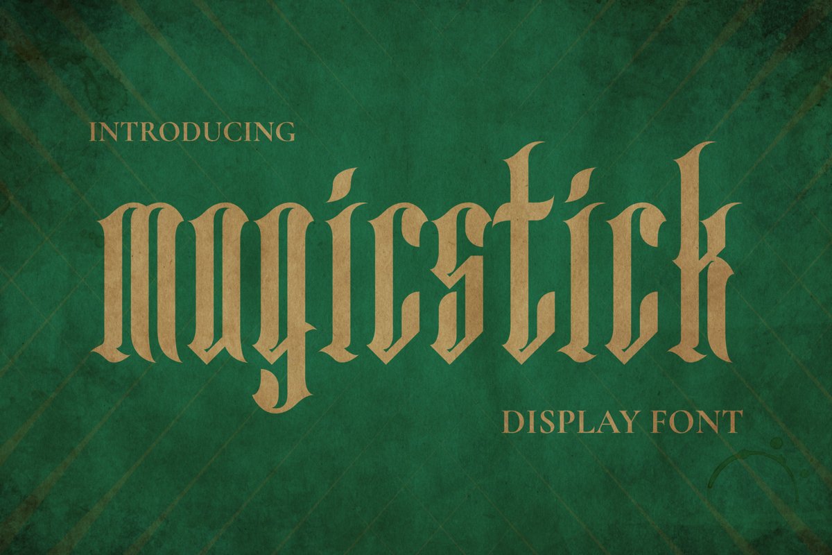 MAGICSTICK Font example image 1