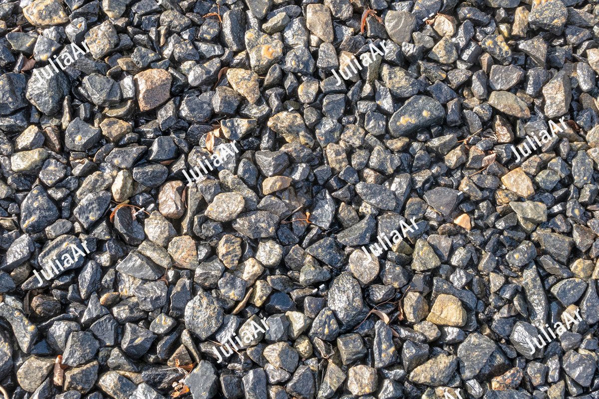Wet stones. Texture. example image 1