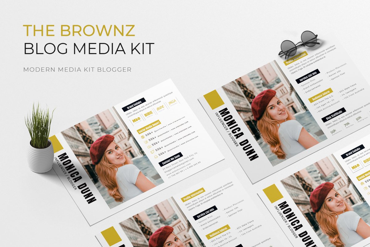 Brownz Media Kit Blog example image 1