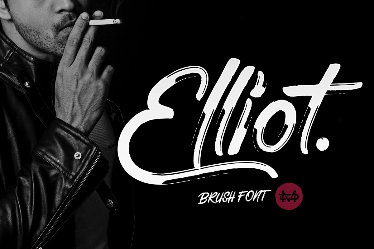 Elliot Brush Font example image 1