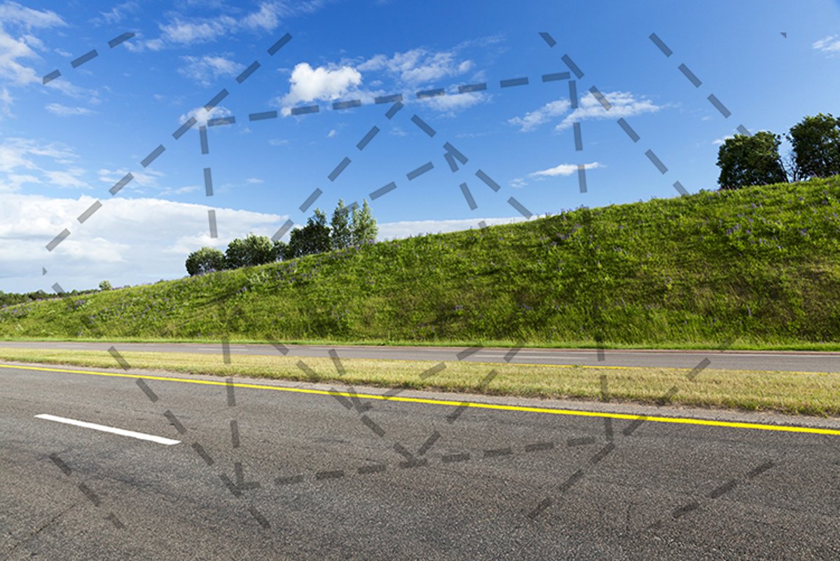 rural road in asphalt example image 1