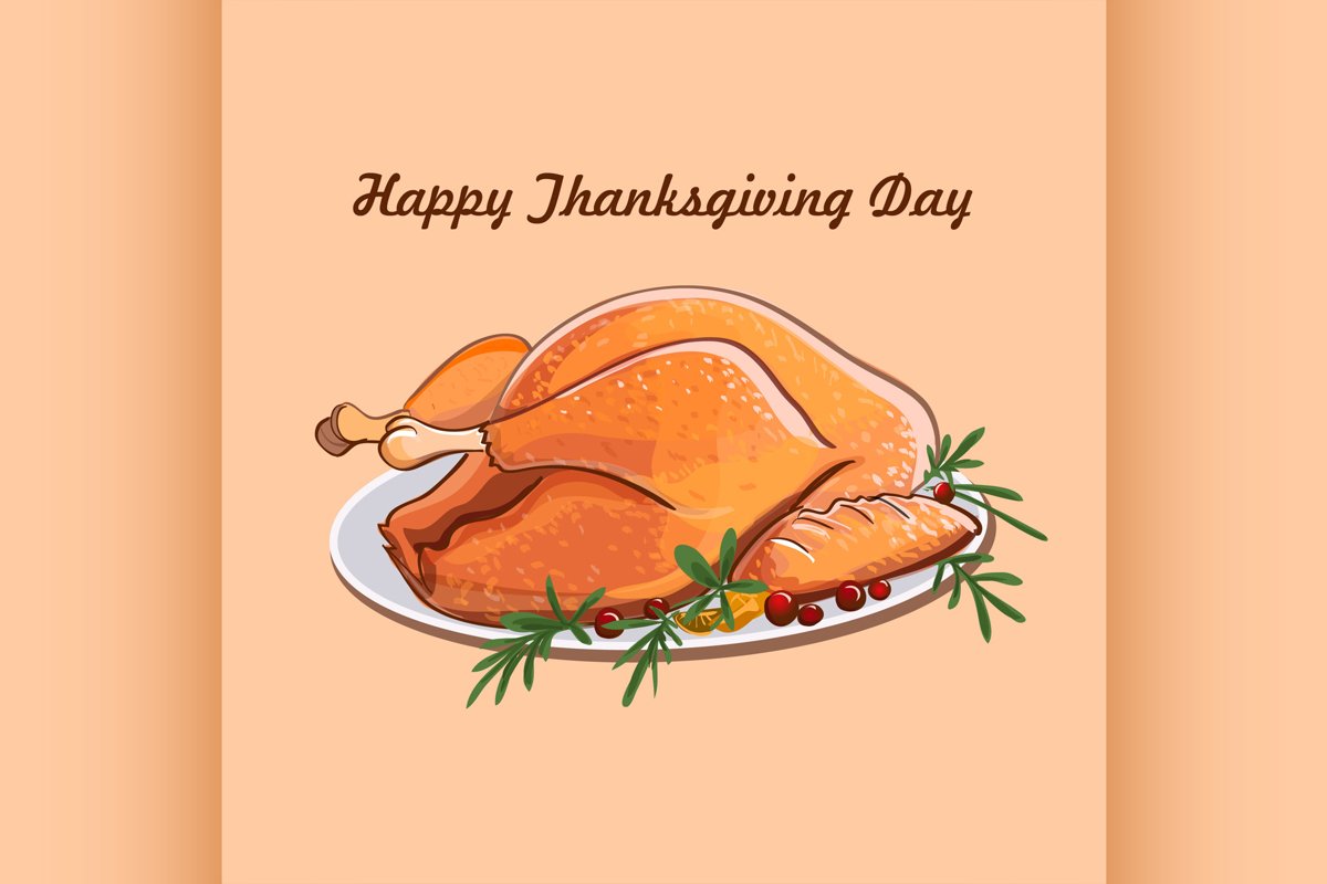 Thanksgiving day sale design example image 1