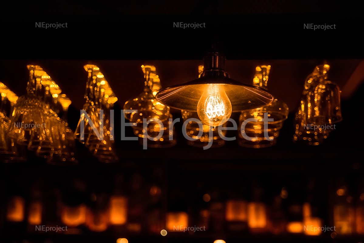 night bar atmosphere. illumination example image 1