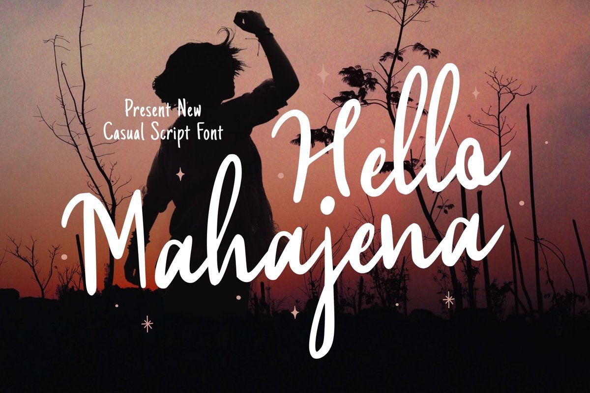 Mahajana Display Font example image 1
