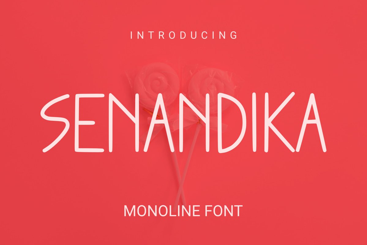 Senandika Font example image 1