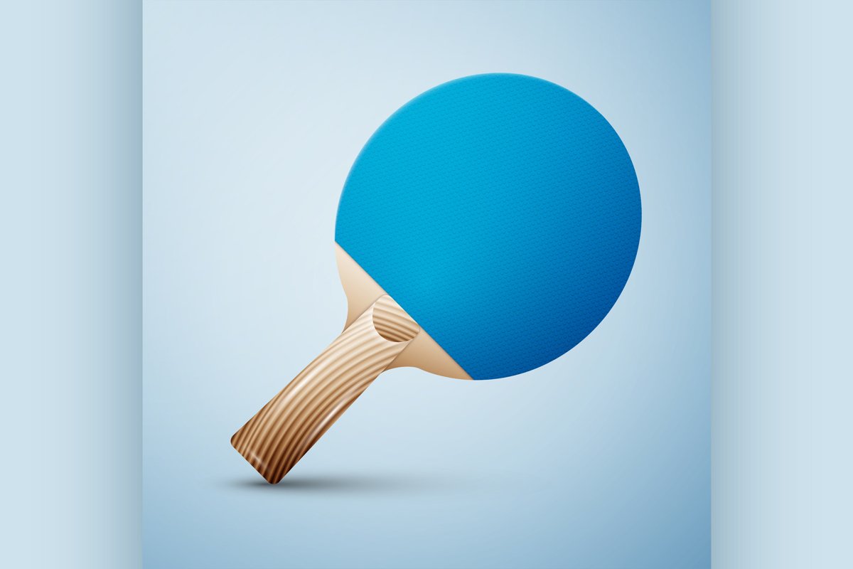 Ping pong racket example image 1