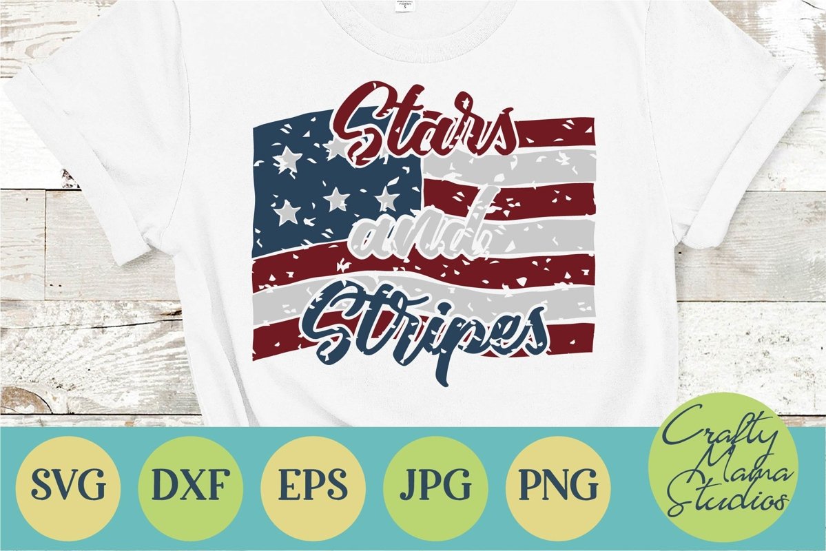Stars And Stripes SVG, 4th Of July, Independence Day example image 1