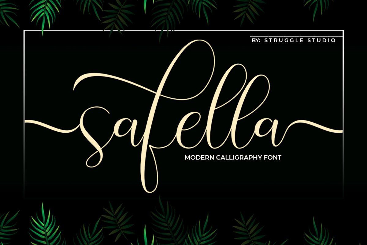 Safella - Modern Calligraphy example image 1