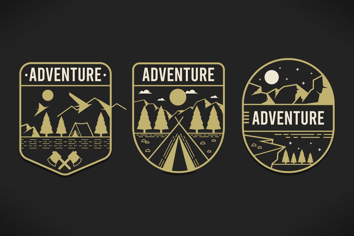 Adventure Label Collection example image 1