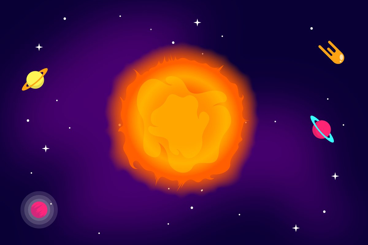Sun Illustrations example image 1