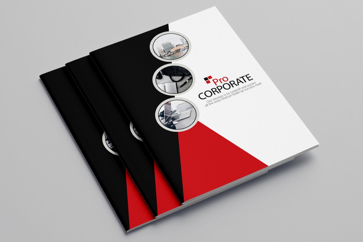Business Corporate Bifold Brochure 16 Pages example image 1