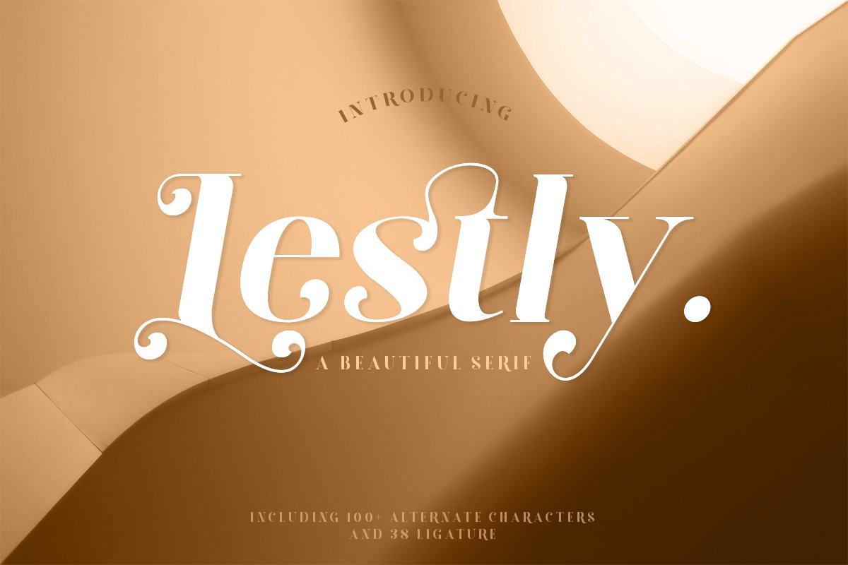 Lestly Fonts example image 1