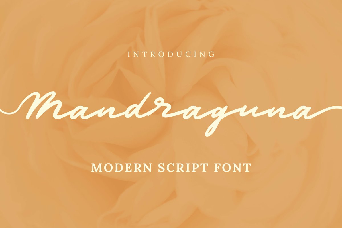 Mandraguna Font example image 1