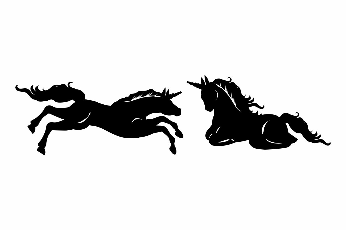 Unicorn Silhouettes example image 1