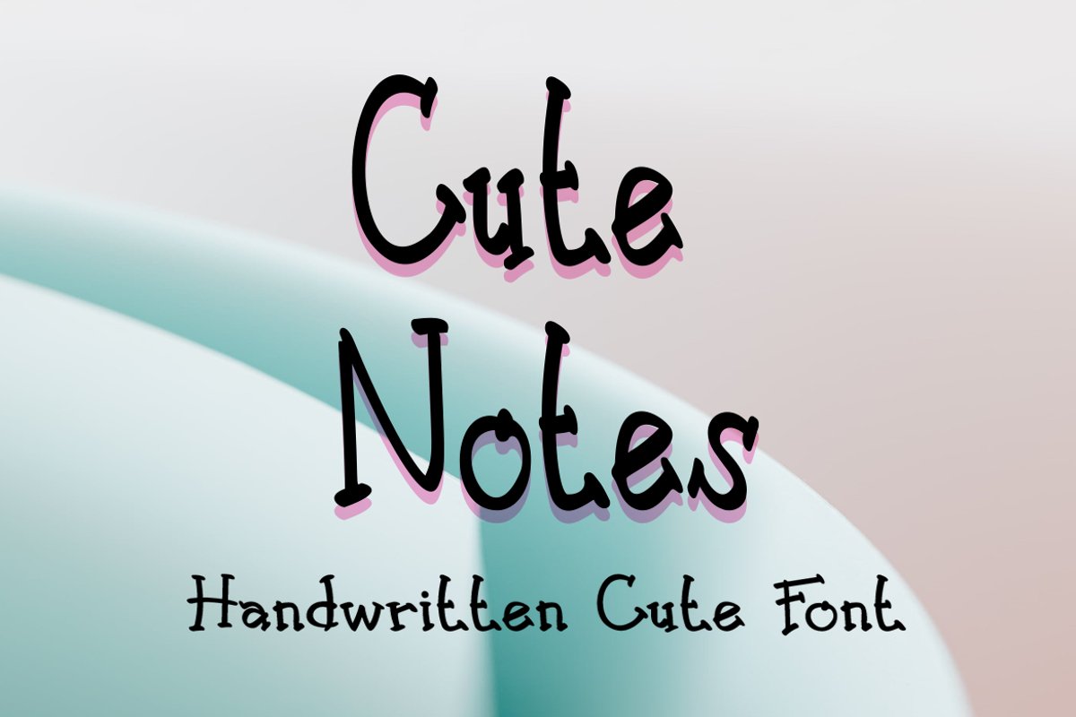 Cute Notes example image 1