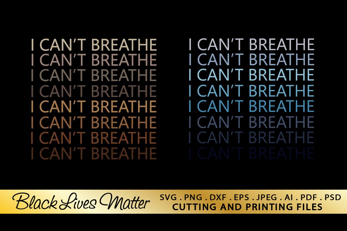 BOGO Black Lives Matter SVG PNG DXF EPS cutting Print Files example image 1
