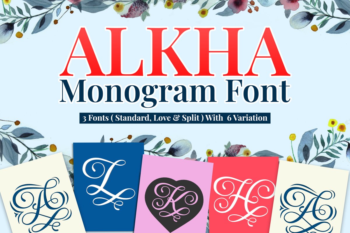 Alkha Monogram example image 1