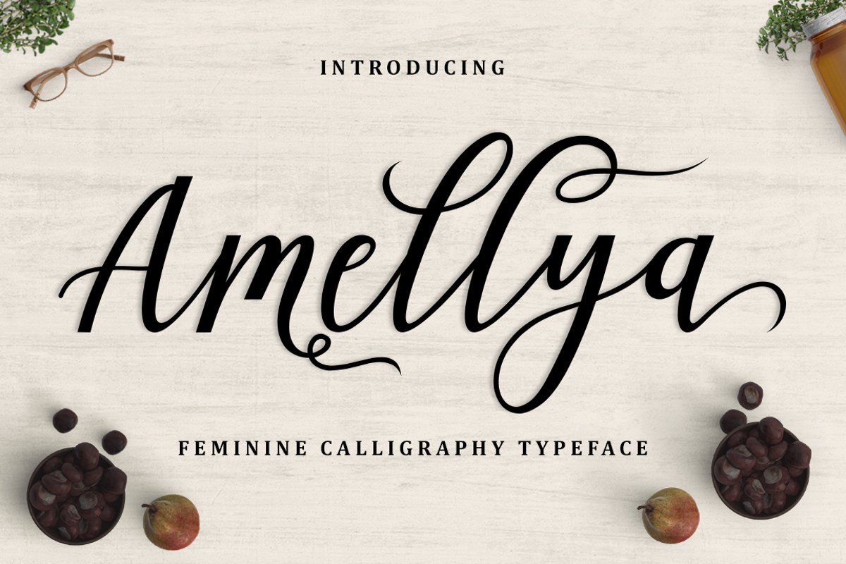 Amellya Script example image 1
