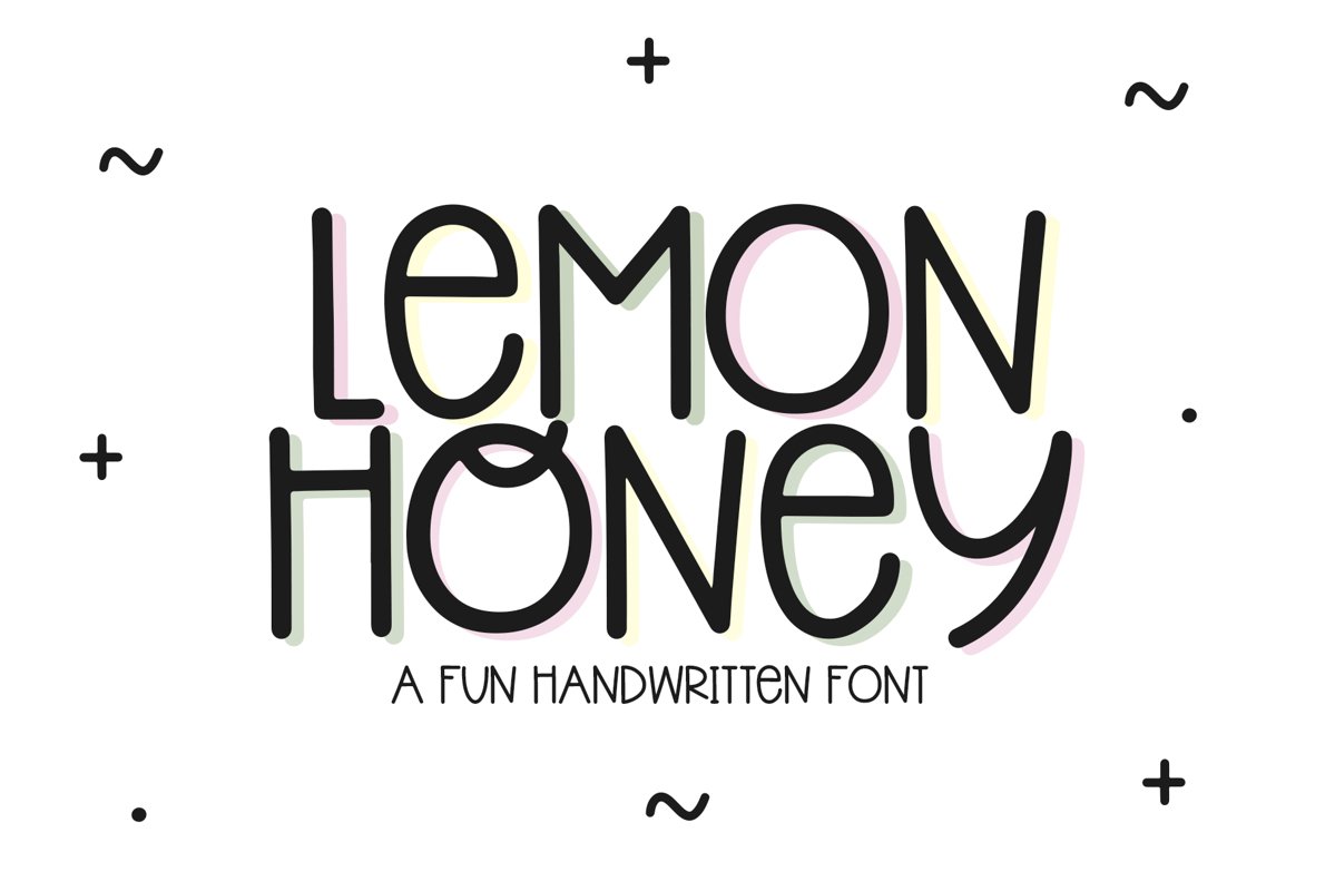 Lemon Honey - A Quirky Handwritten Font example image 1