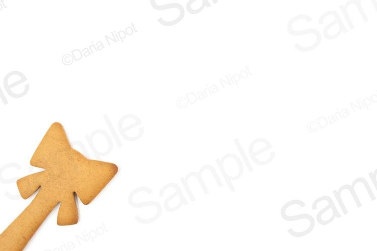 Homemade gingerbread cookie example image 1