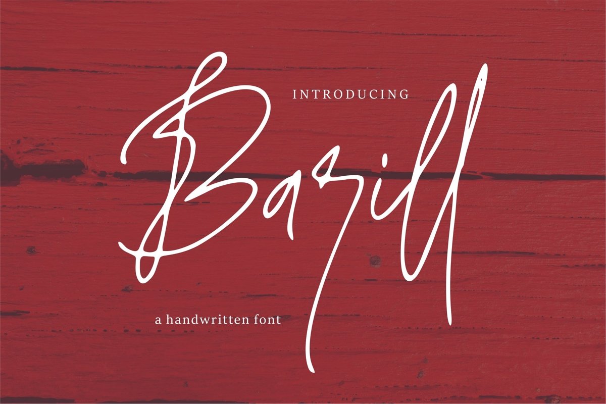 Barill - A Handwritten Font example image 1