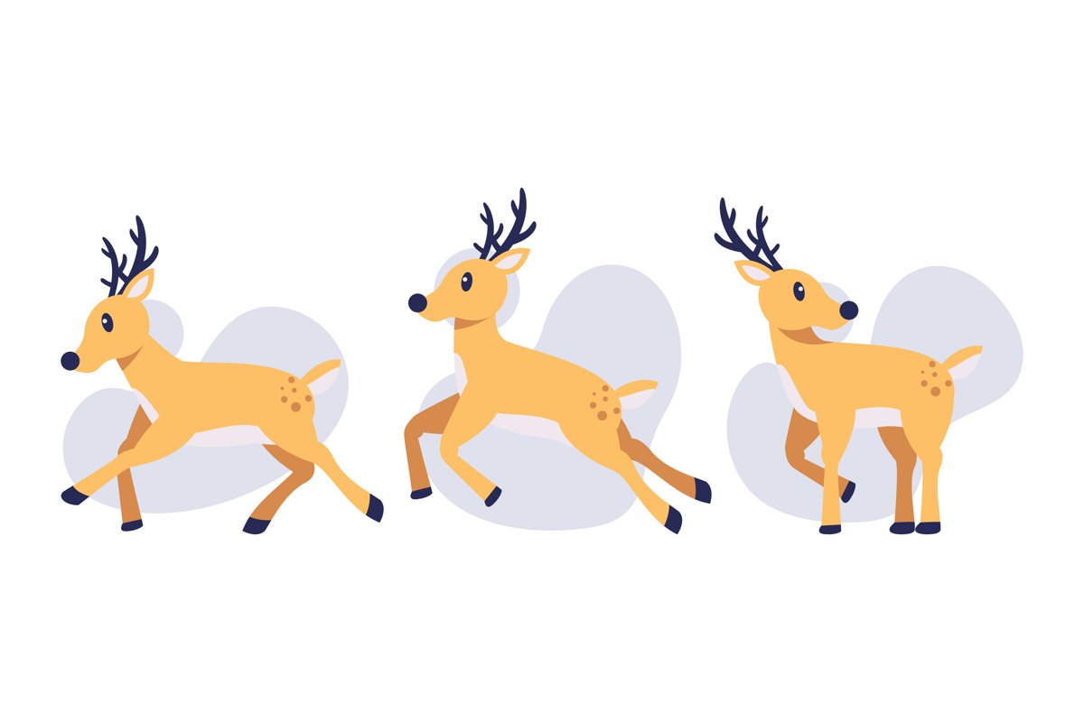 Deer Ilustrations example image 1