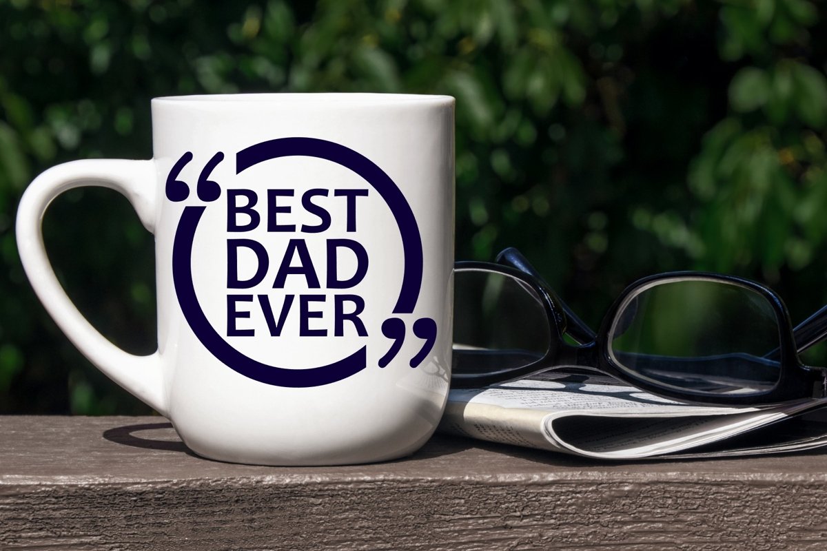 Best Dad Ever SVG DXF PNG example image 1