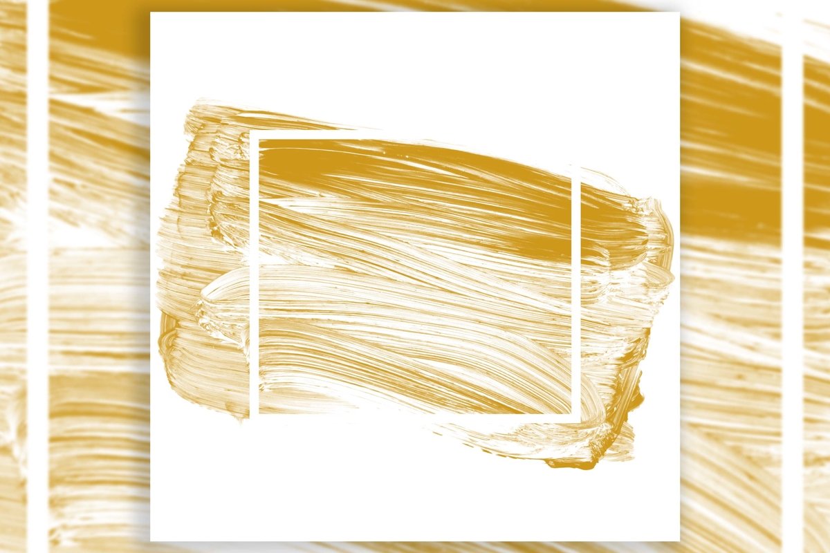 Acrylic Brush Strokes Template Background example image 1