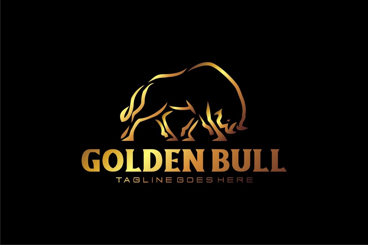 Golden Bull (542710) Logos Design Bundles