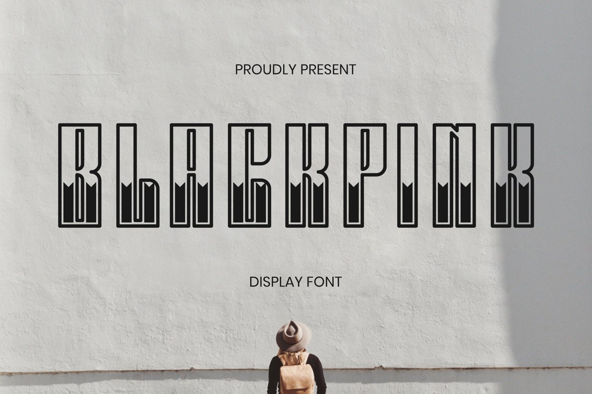BLACKPINK Font example image 1