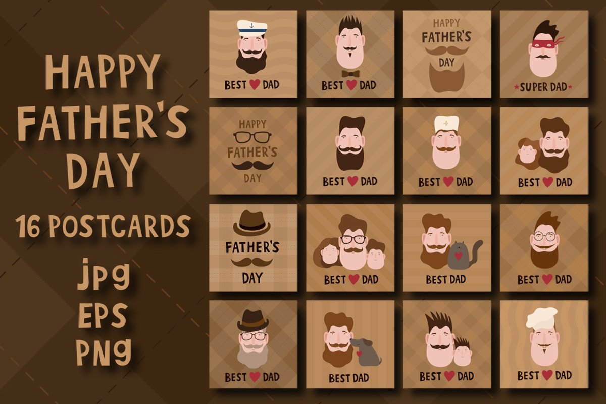 Fathers day greeting card example image 1