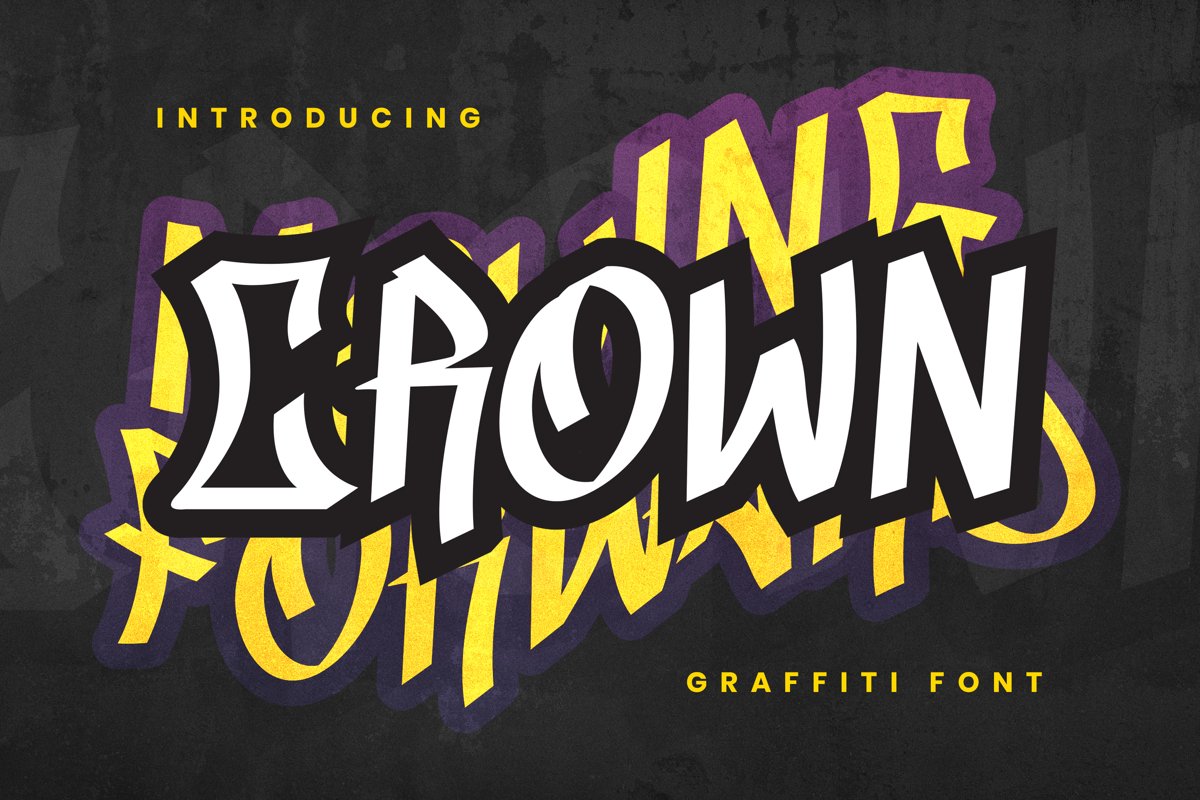 CROWN Font example image 1