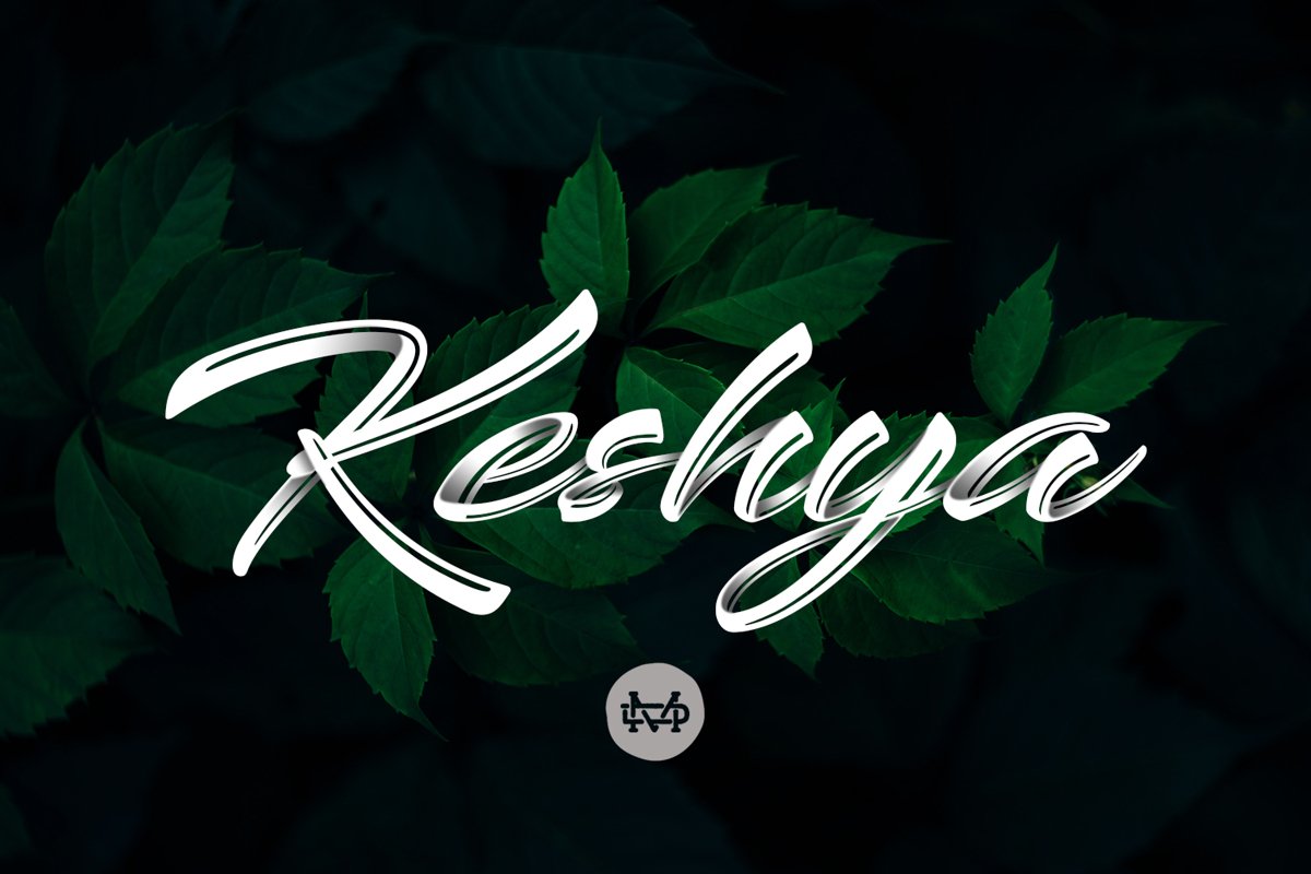 Keshya - Beautiful Script example image 1