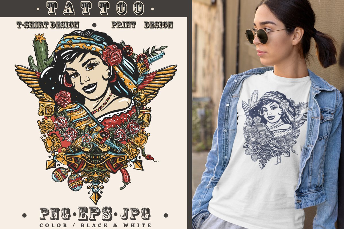 Mexican woman example image 1