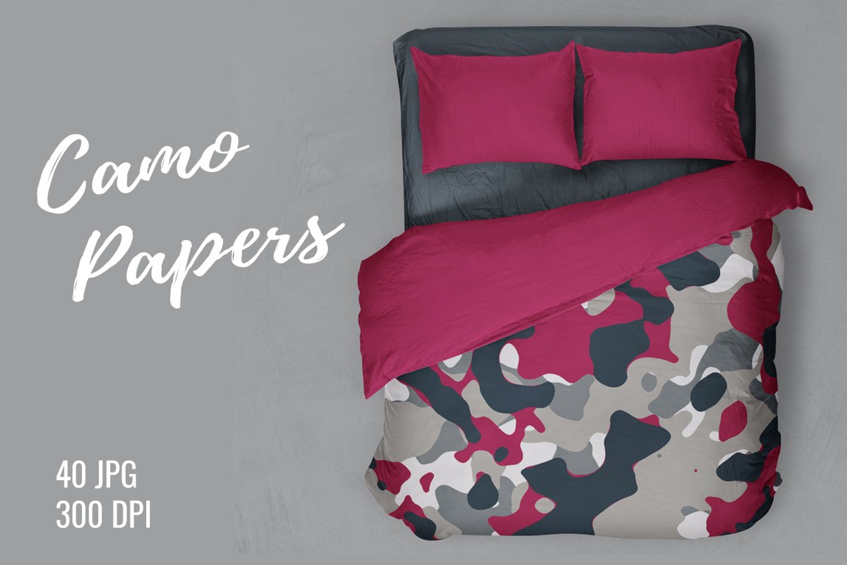40 Alternative Camouflage Paper Designs example image 1