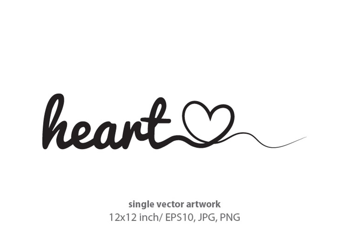 heart and love example image 1