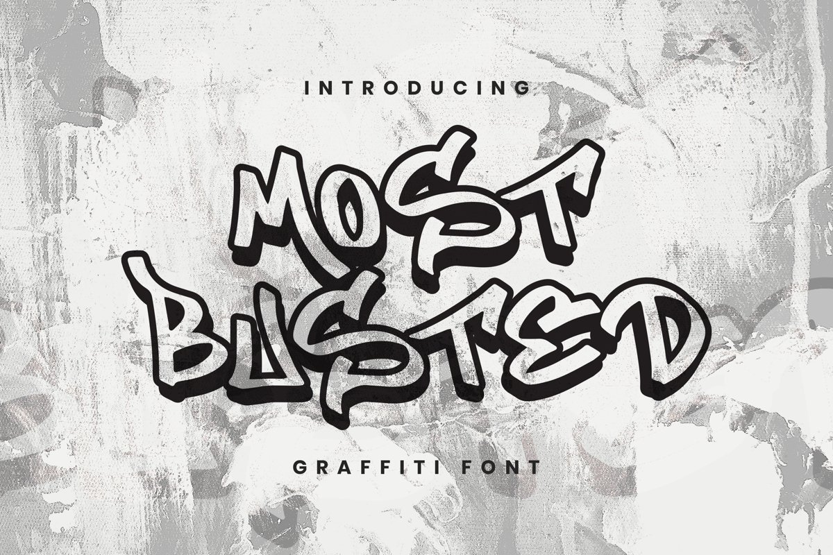 Most Busted Font example image 1