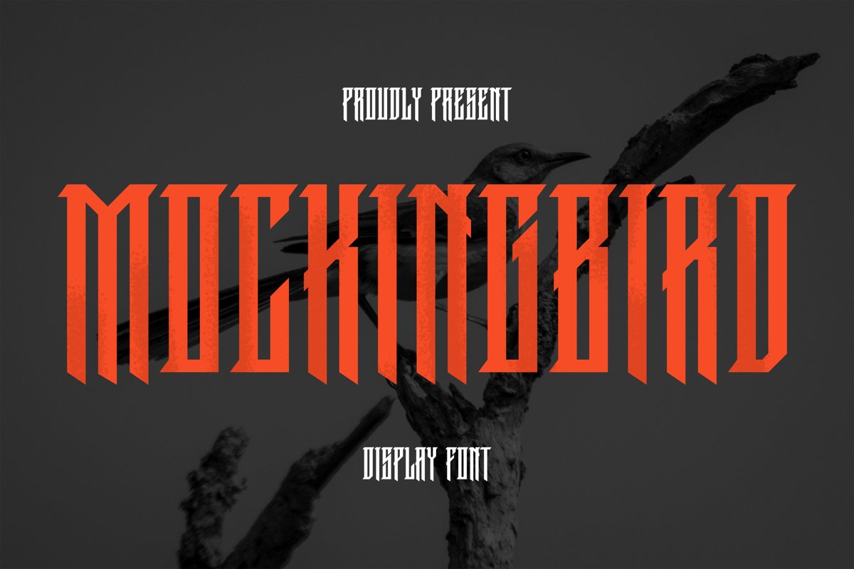 MockingBird Font example image 1