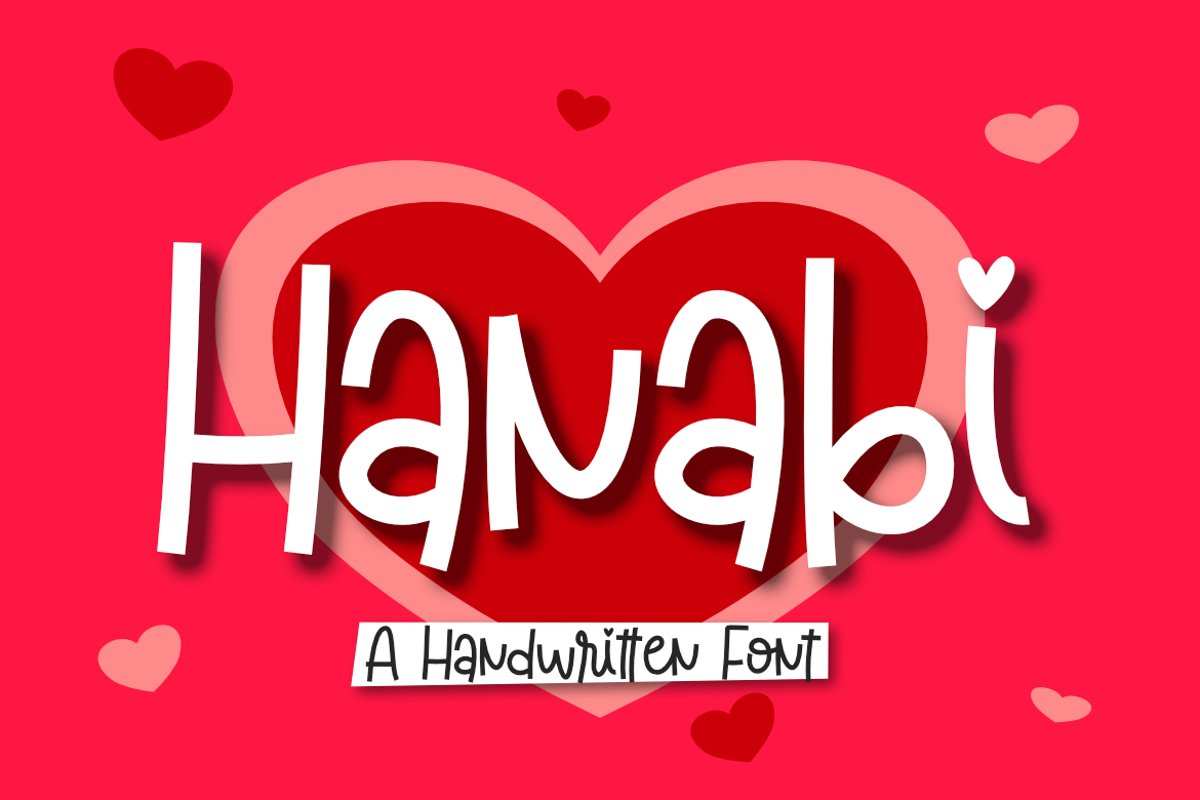 Hanabi | A Handwritten Font example image 1
