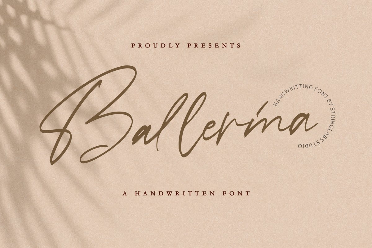 Ballerina - Signature Script Font example image 1