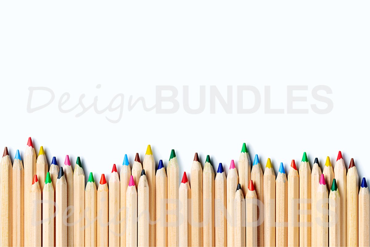 Hand with pen over notepad. Copy space. Flat Lay. example image 1