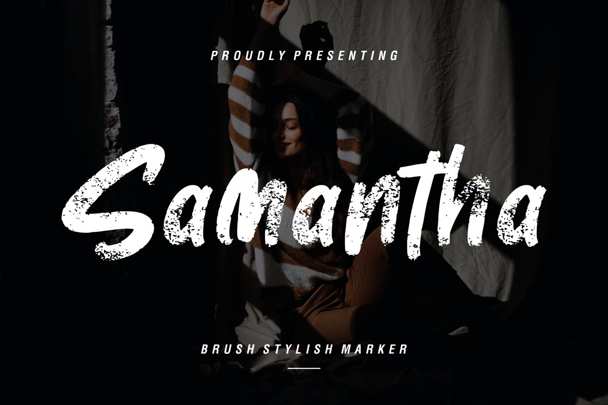 Samantha Brush Stylish Marker example image 1