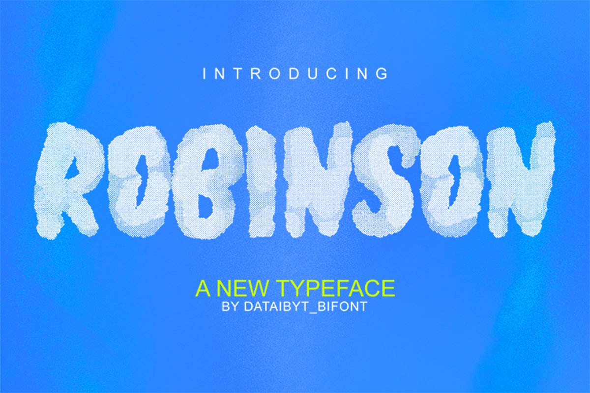 ROBINSON FONT example image 1