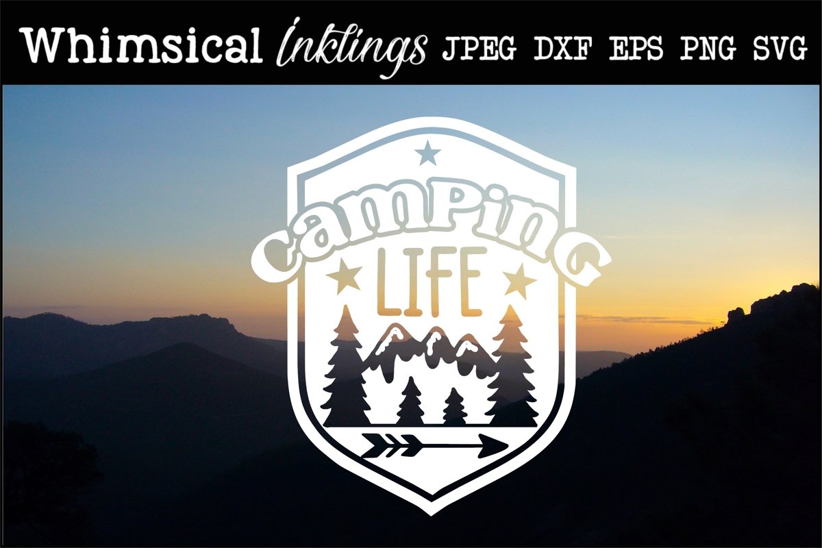 Camping Life SVG example image 1